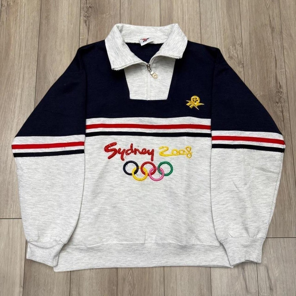 Reebok Sydney 2000 Olympics quarter zip sweatshirt